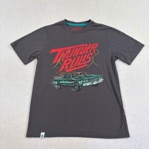 Sendero Provisions Co Thunder Rolls Graphic‎ T-Shirt Retro Hot Rod Classic M